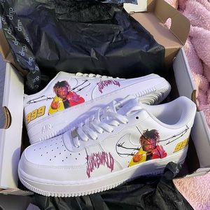 Juice Wrld Custom Air Forces - NEVER WORN